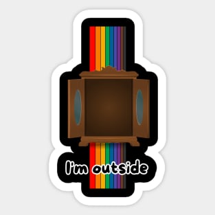 Outside Sticker